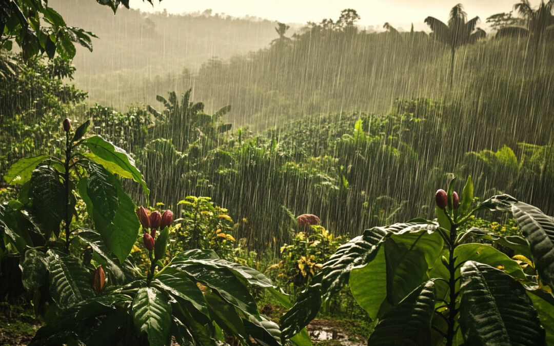 From Drizzle to Drought: The Impact of Rainfall on Coffee Quality